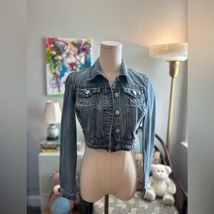 Highway Crop Jean Jacket